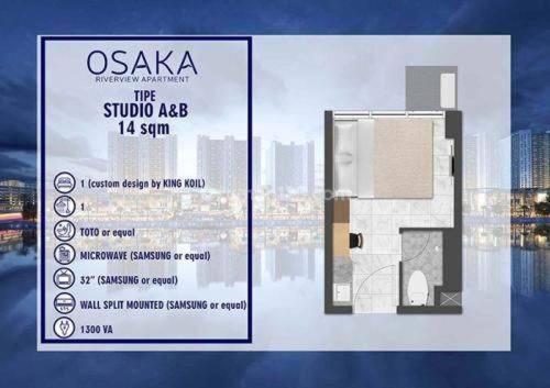 Osaka Riverview Apartment ทังเกอรัง ภายนอก รูปภาพ